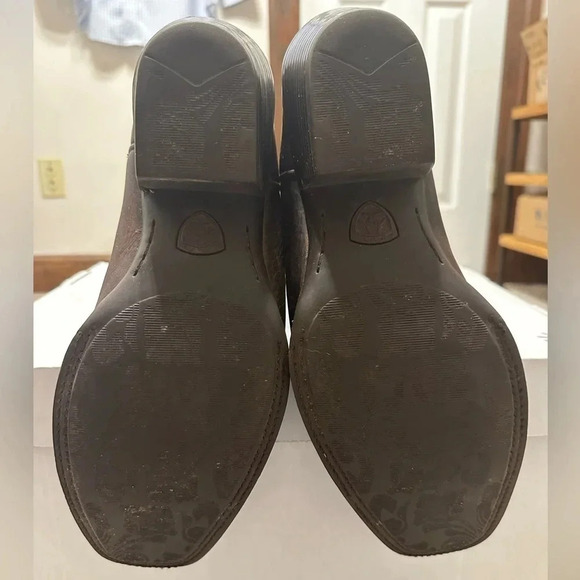 Sam Edelman Penny Genuine Leather  Riding Boots. Size 7M Gray - Picture 3 of 9